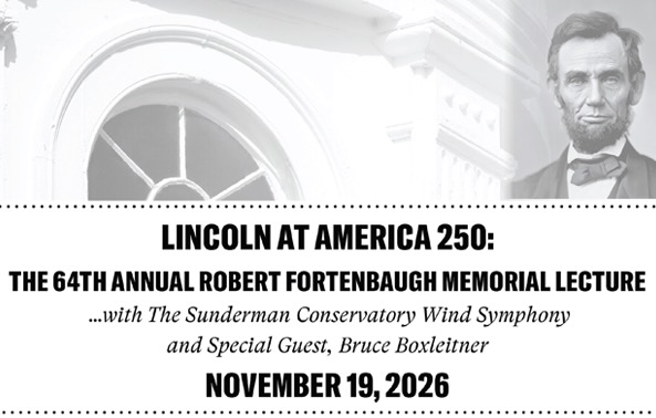 The 64th Annual Robert Fortenbaugh Memorial Lecture